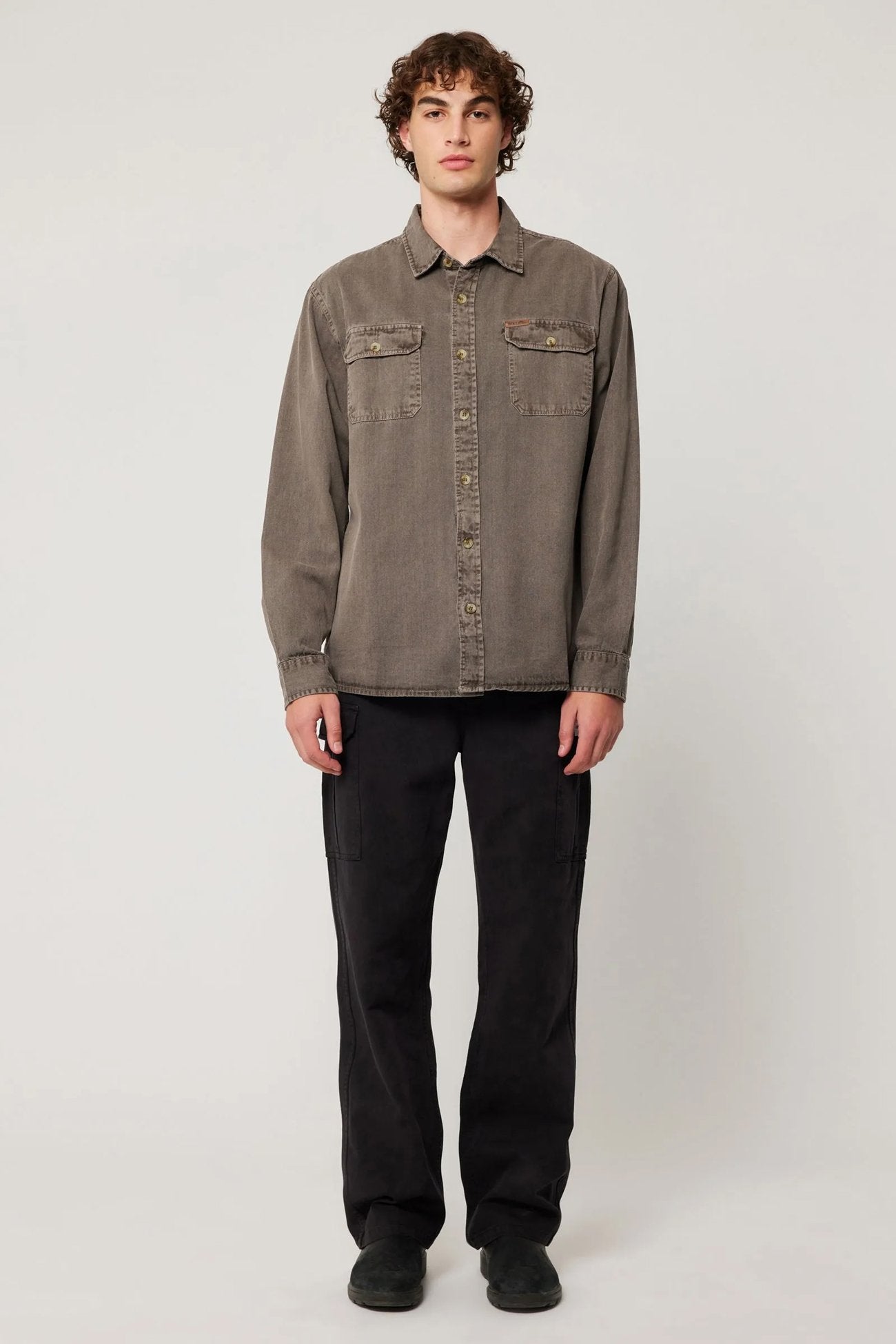Trailer Drill Shirt Brown
