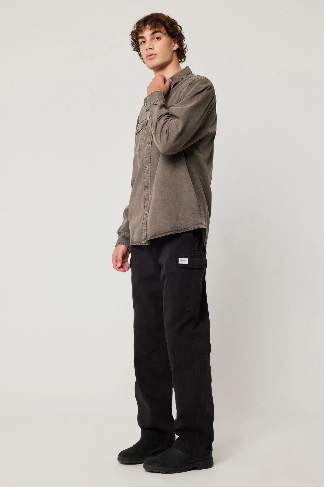 Trailer Drill Shirt Brown