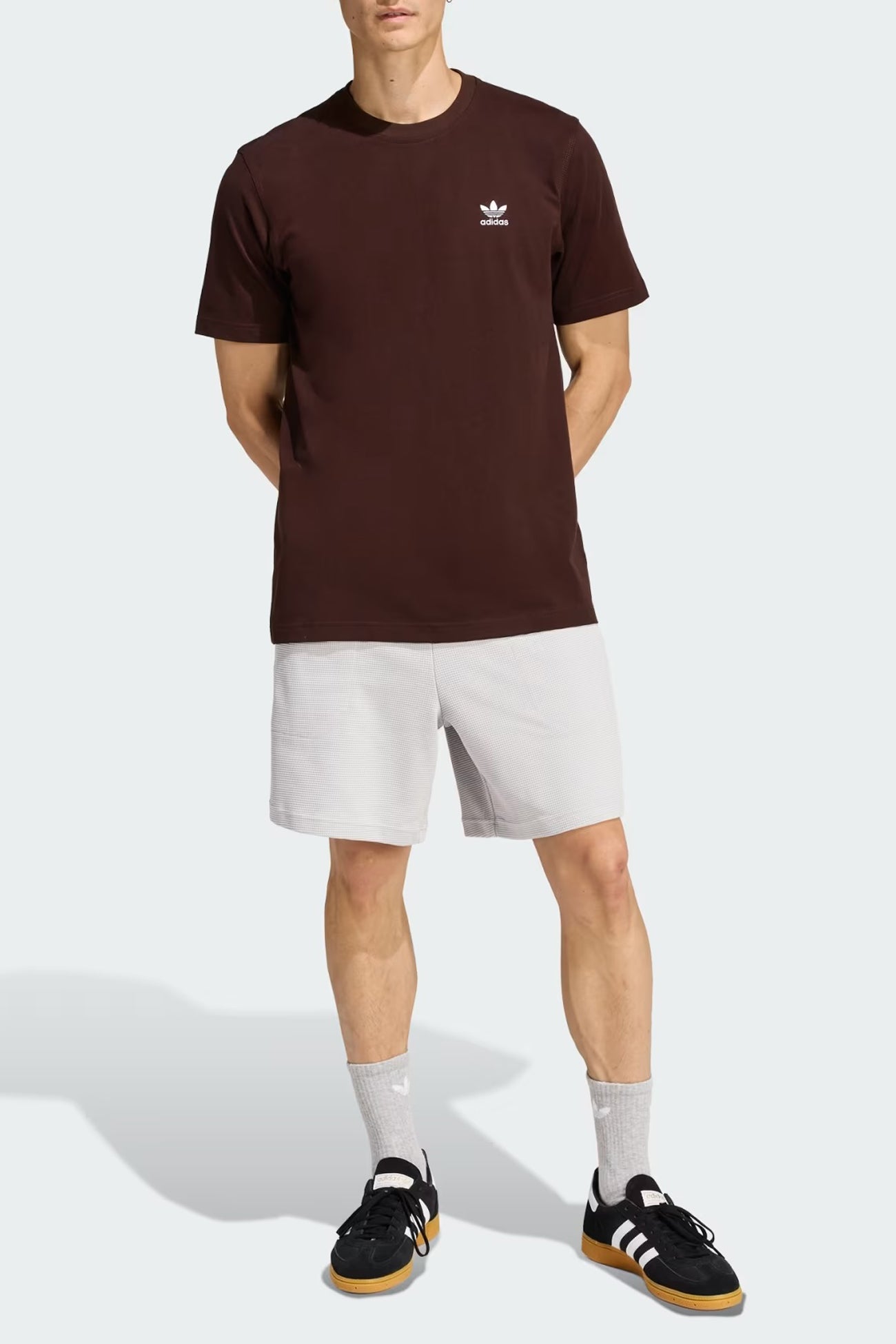 Trefoil Essential Tee Aurora Coffee
