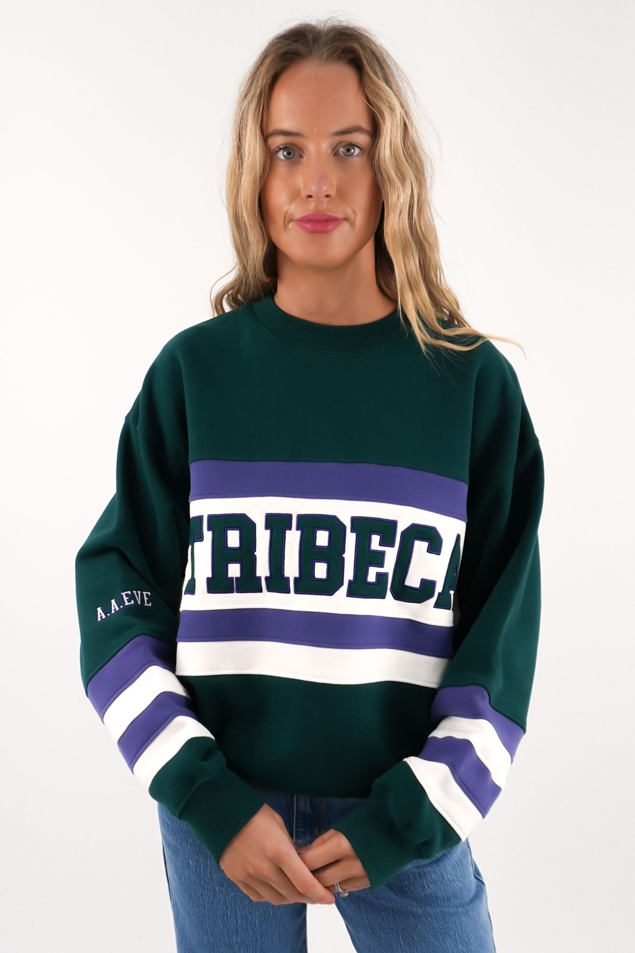 Tribeca Box Crew Forest Green