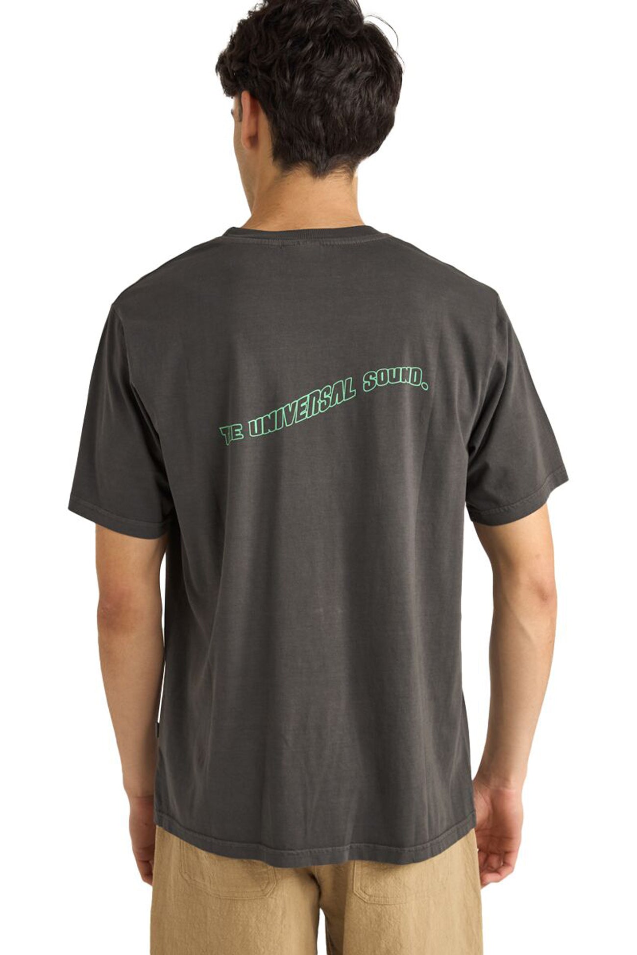 Universal Sound Vintage Short Sleeve T Shirt Vintage Black b