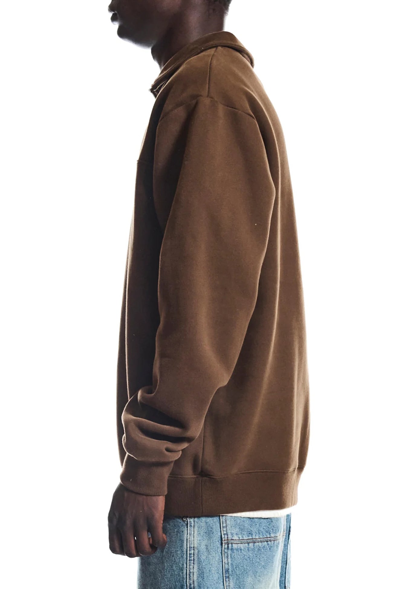 Venice Quarter Zip Brown