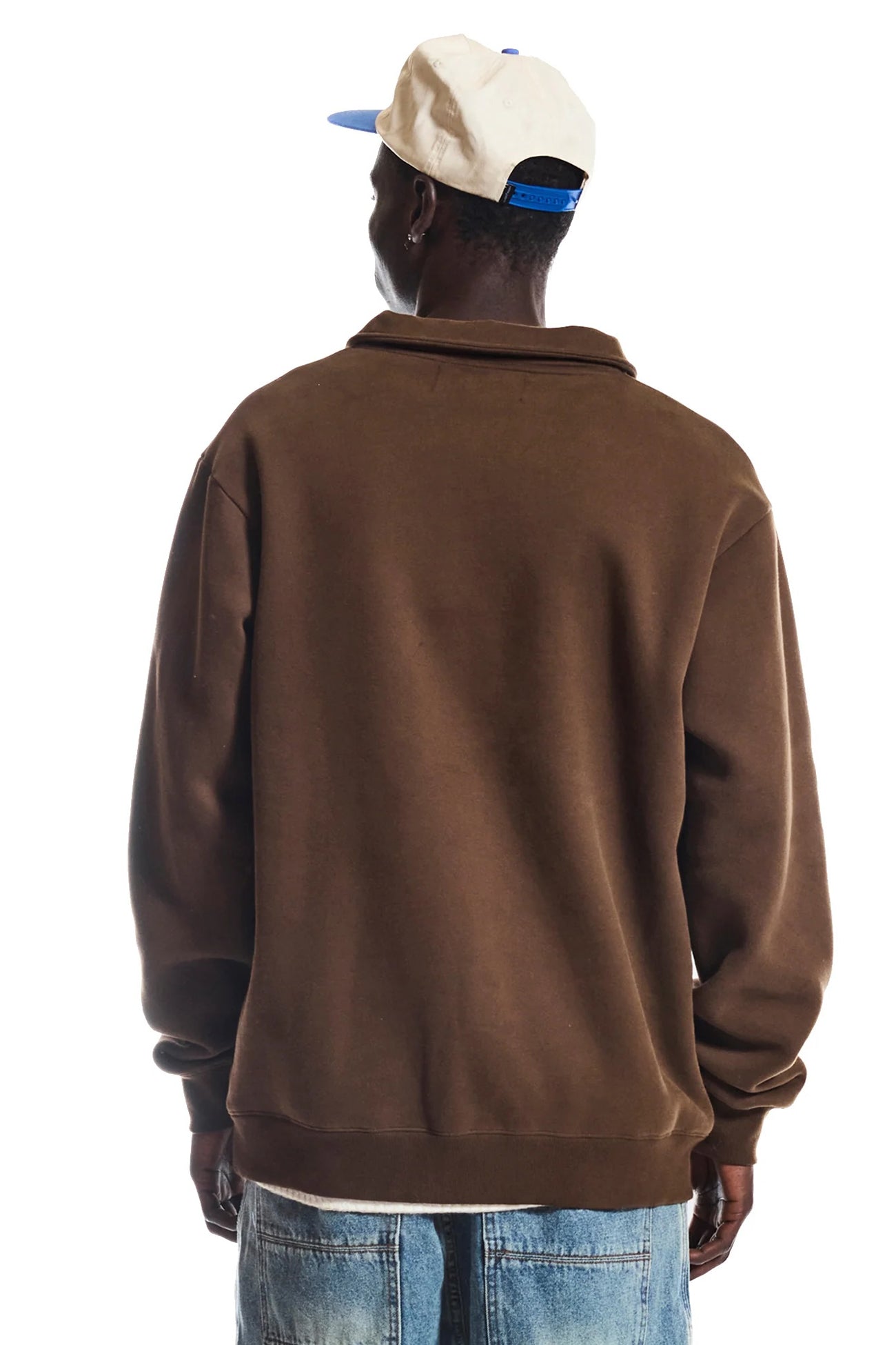 Venice Quarter Zip Brown