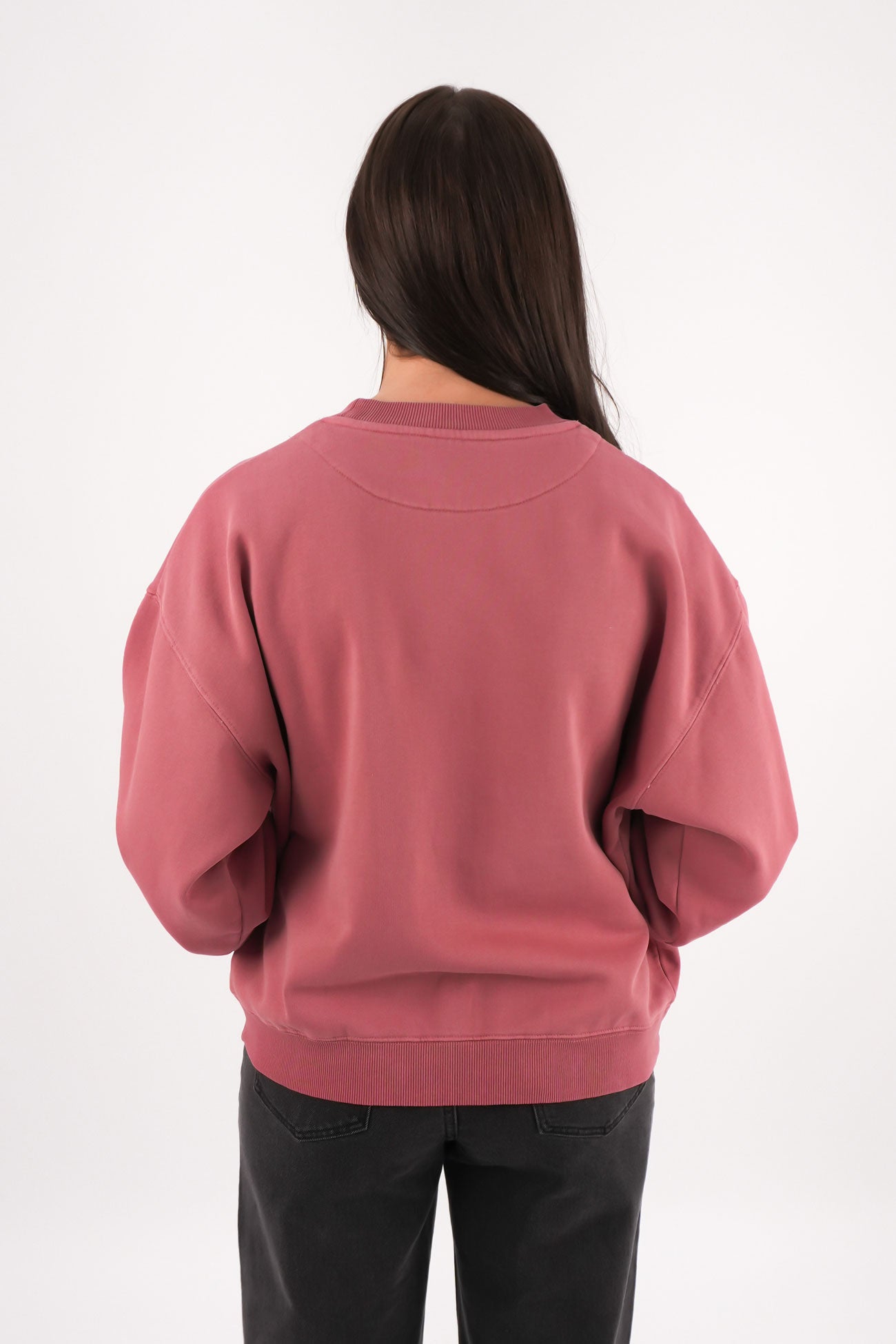 Vintage Denim Crew Cherry
