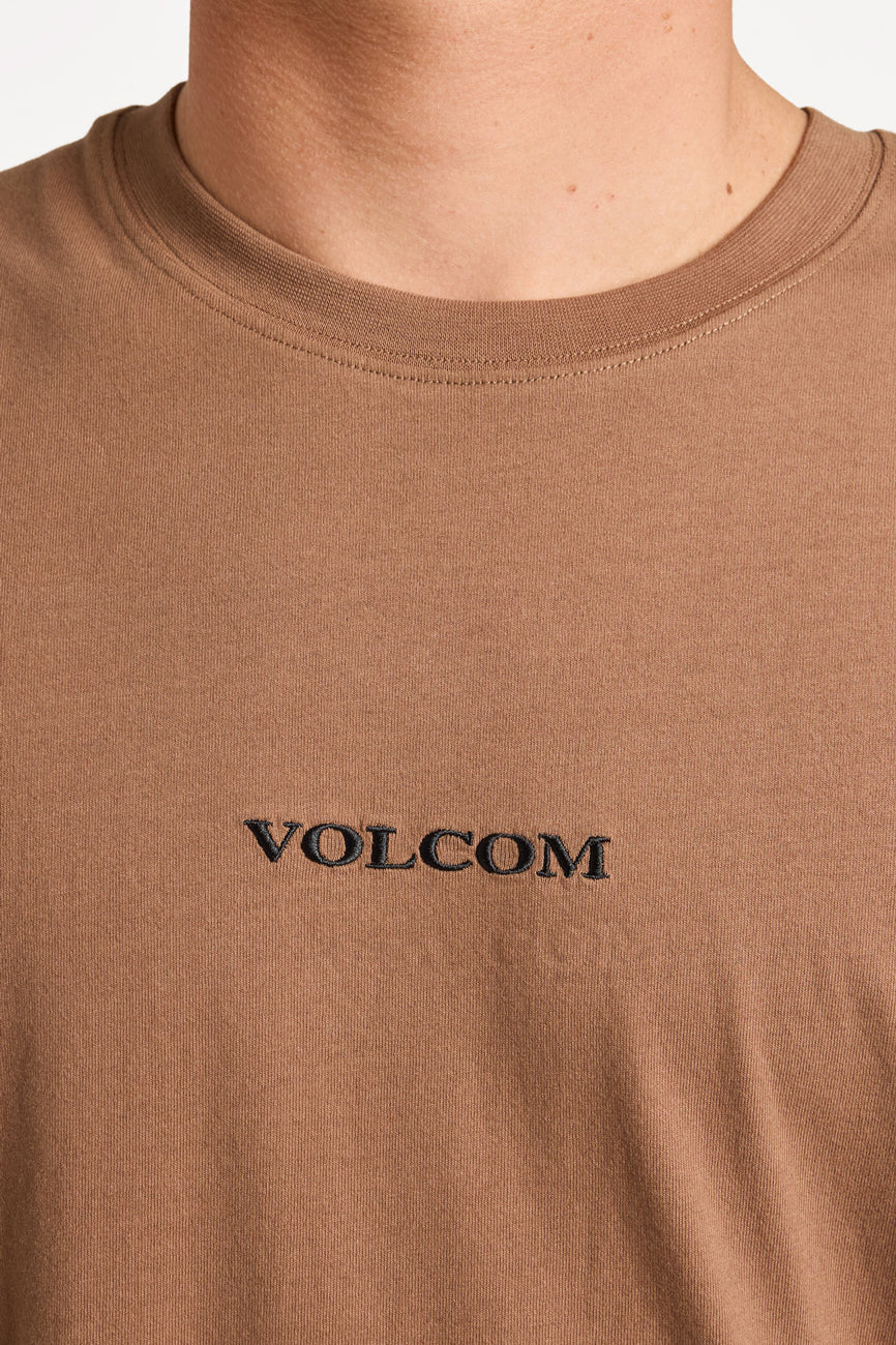 Volcom Stone Loose Short Sleeve Tee Earth