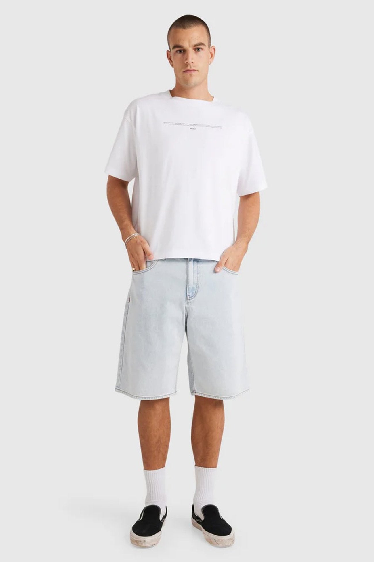 Welcome Short Sleeve Tee White