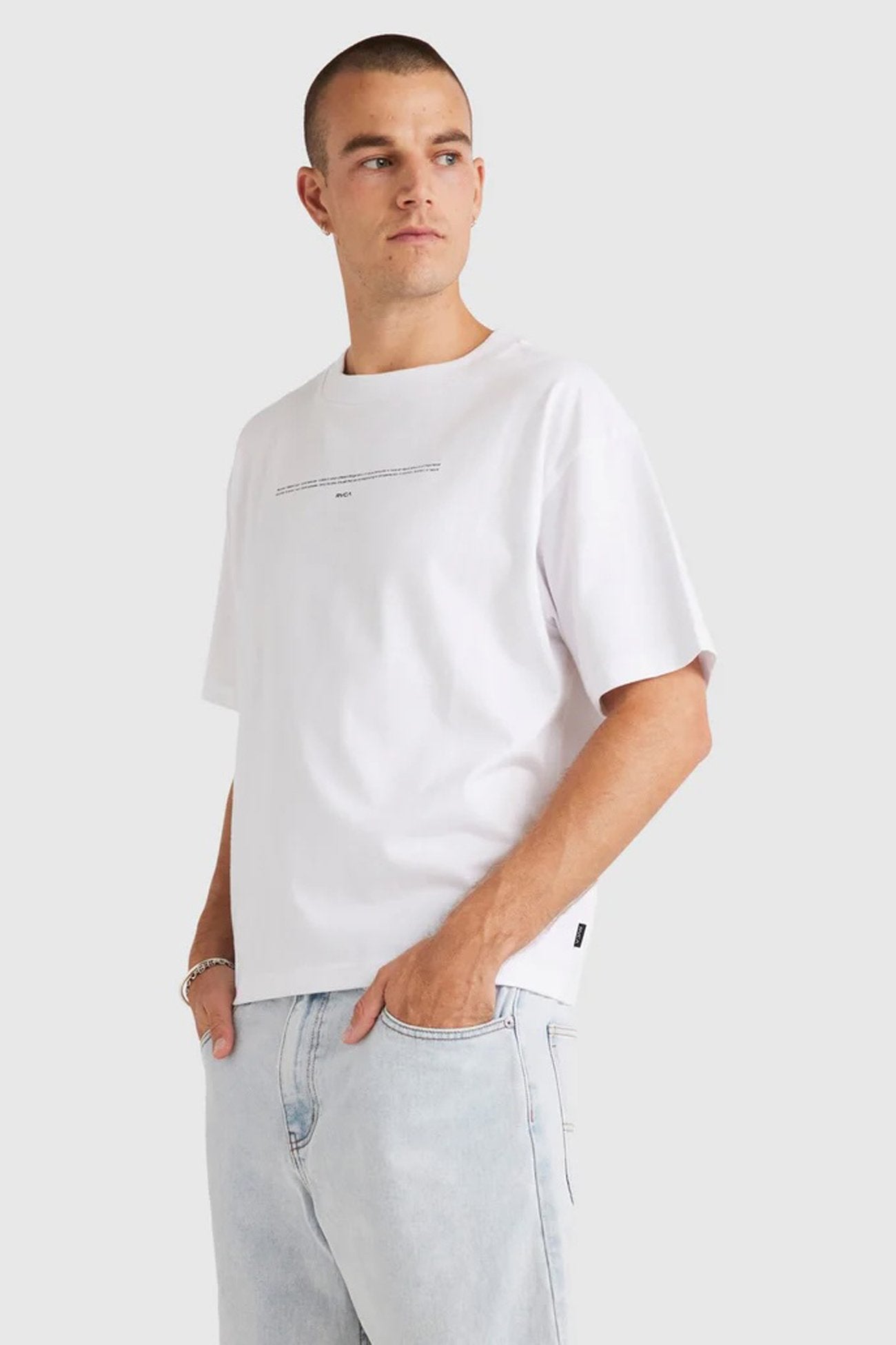 Welcome Short Sleeve Tee White
