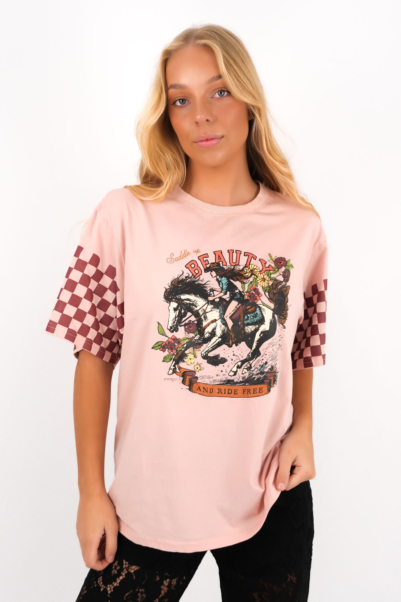 Wild West Tee Pink