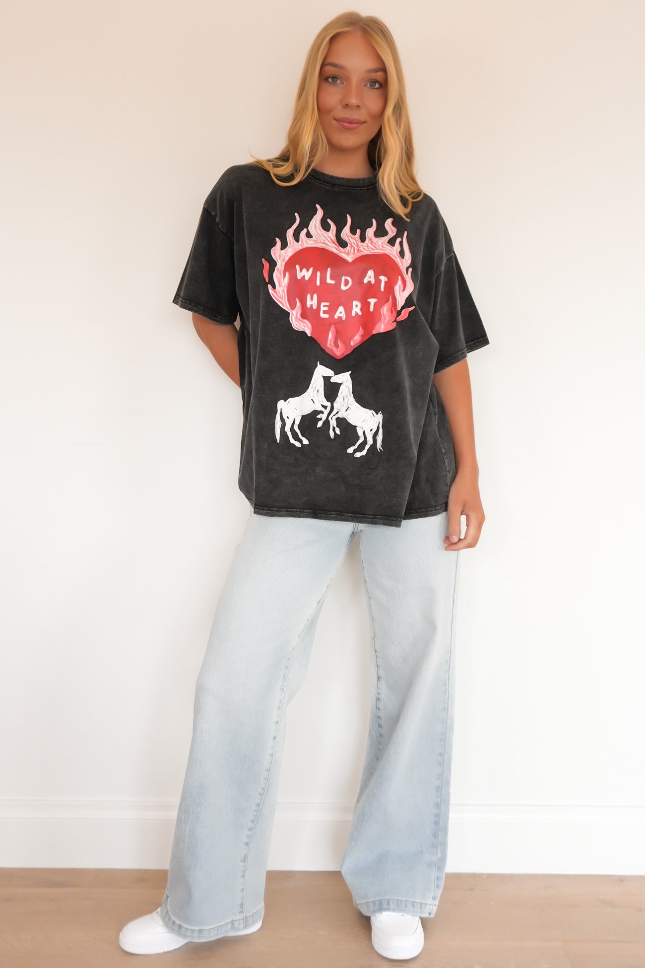 Wild At Heart Tee Black