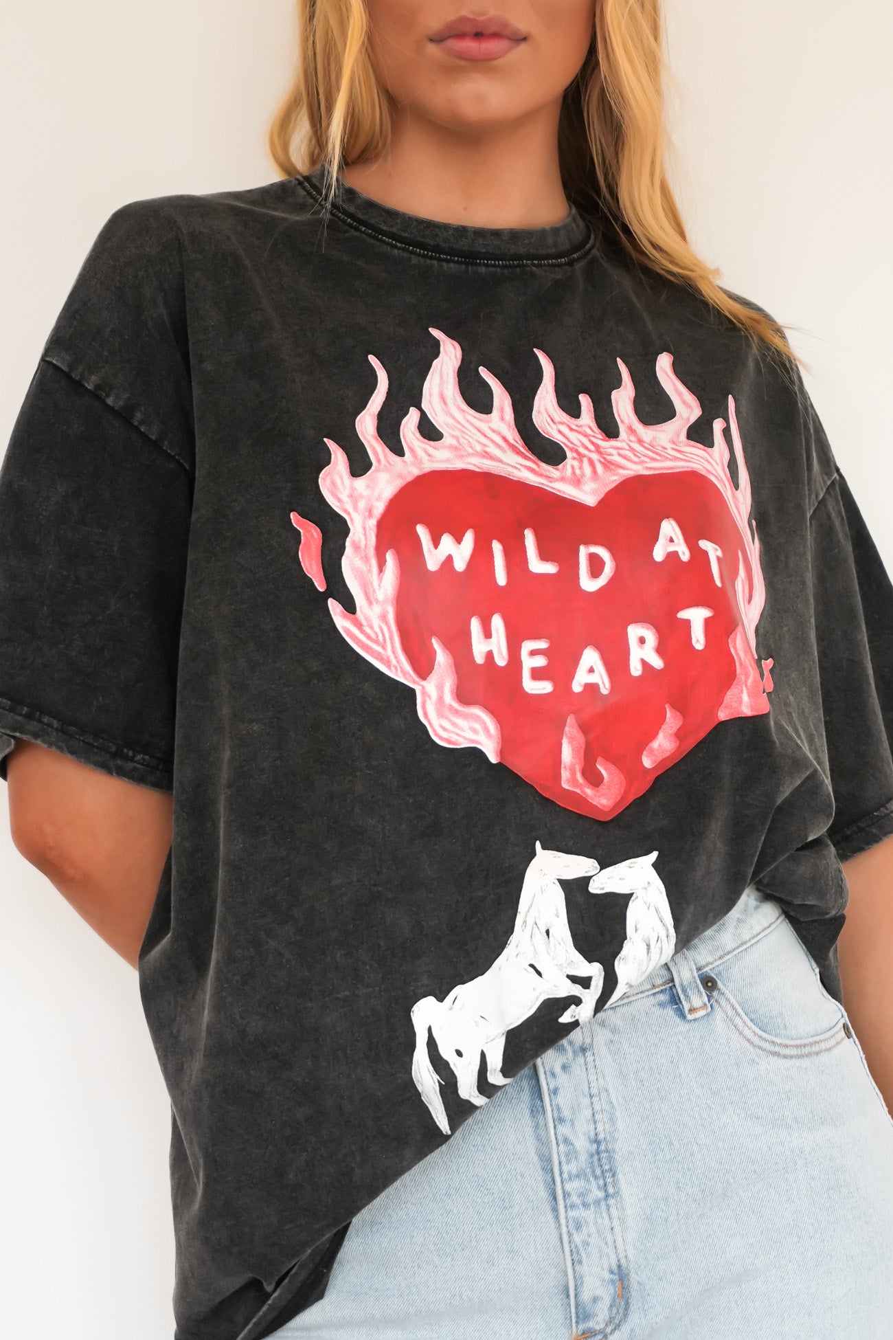 Wild At Heart Tee Black
