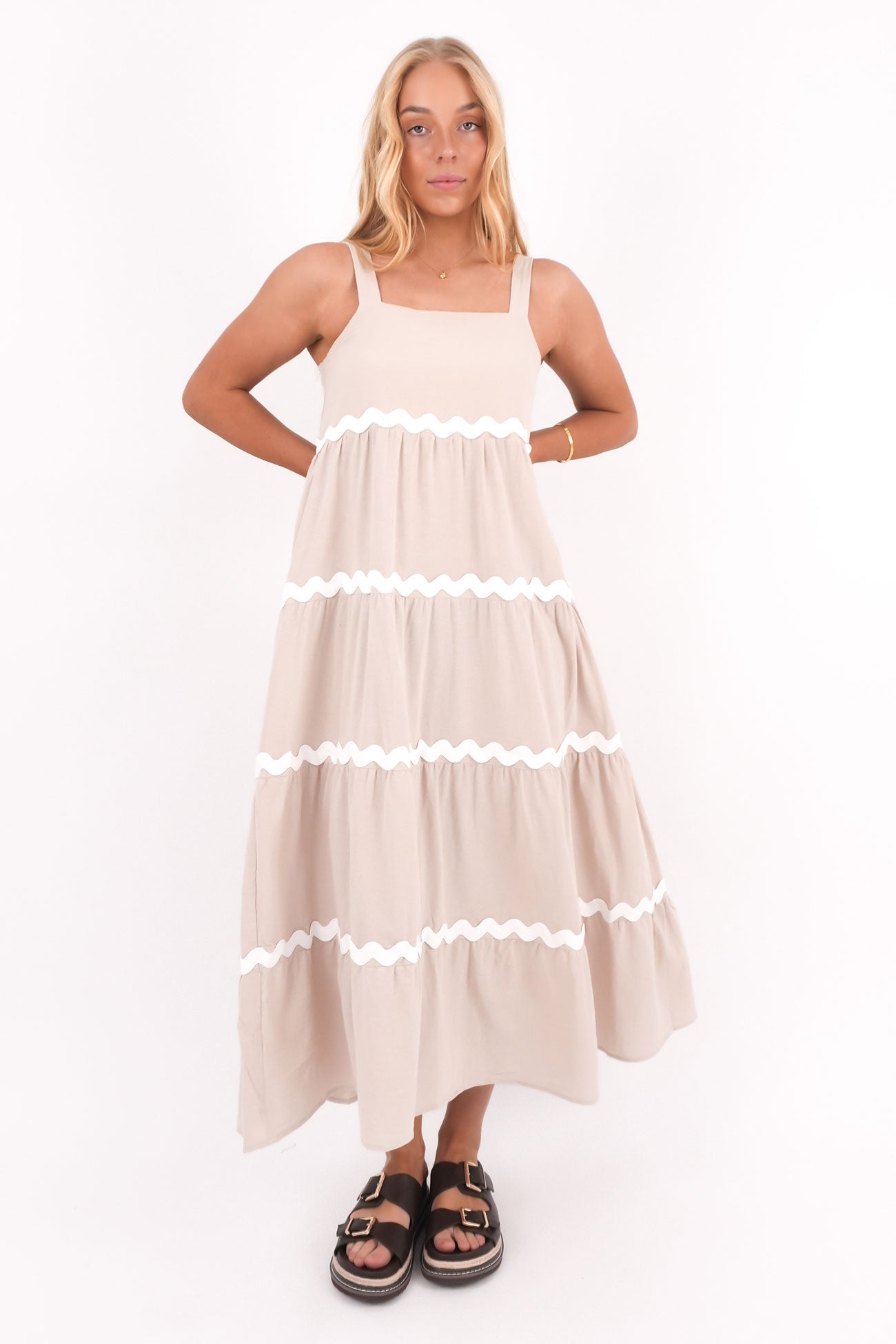 Willa Maxi Dress Natural