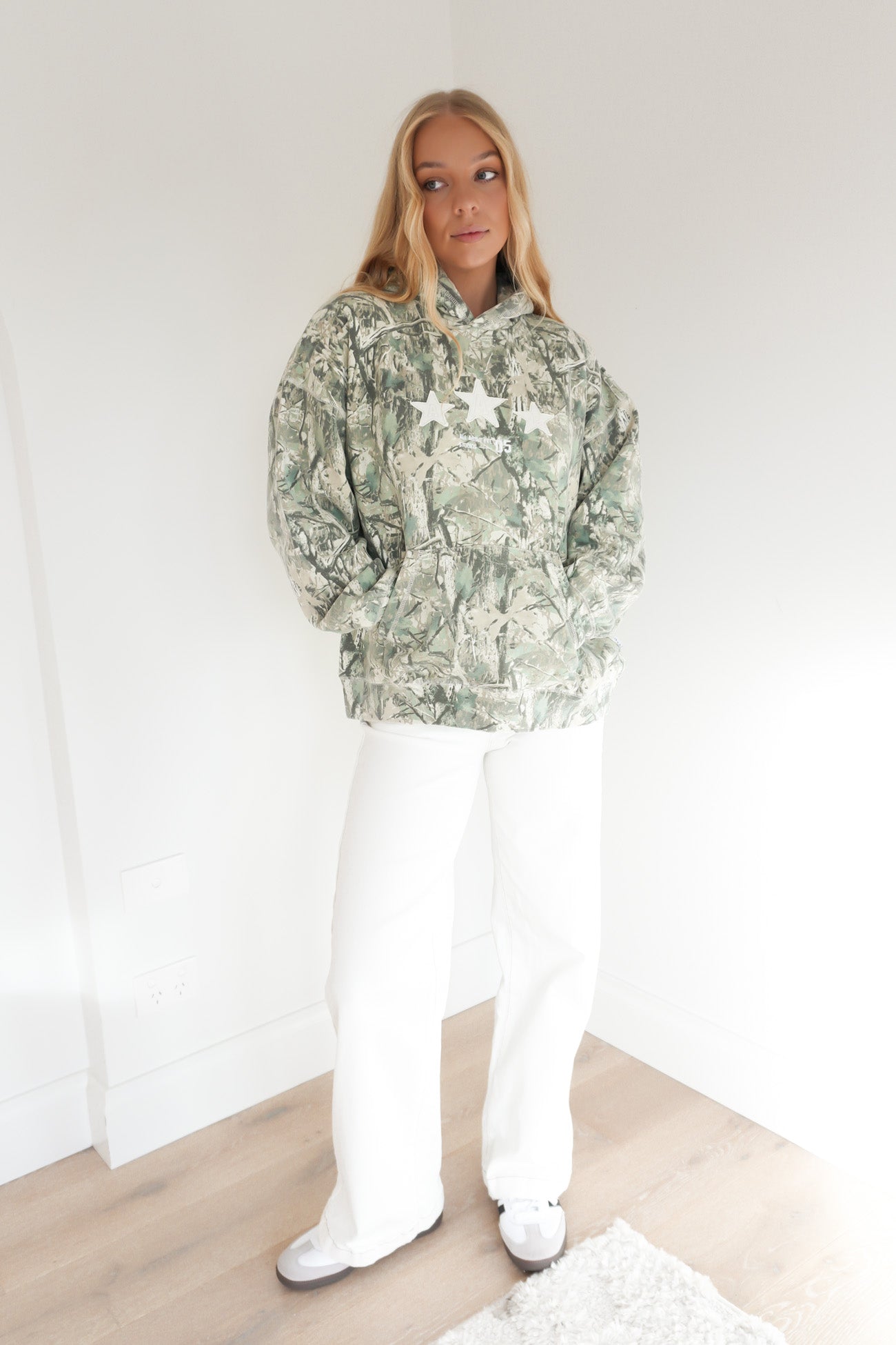 Woodlands Relaxed Hoodie Print