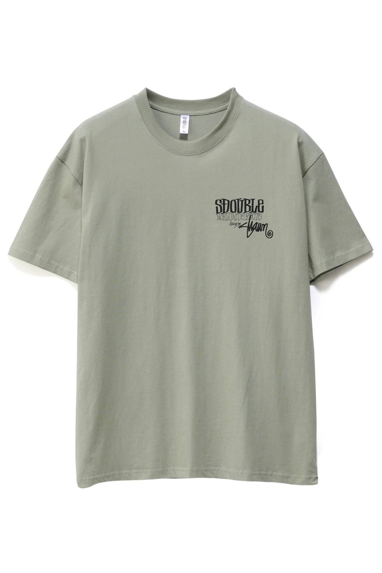 World Wide Roots Tee Seagrass