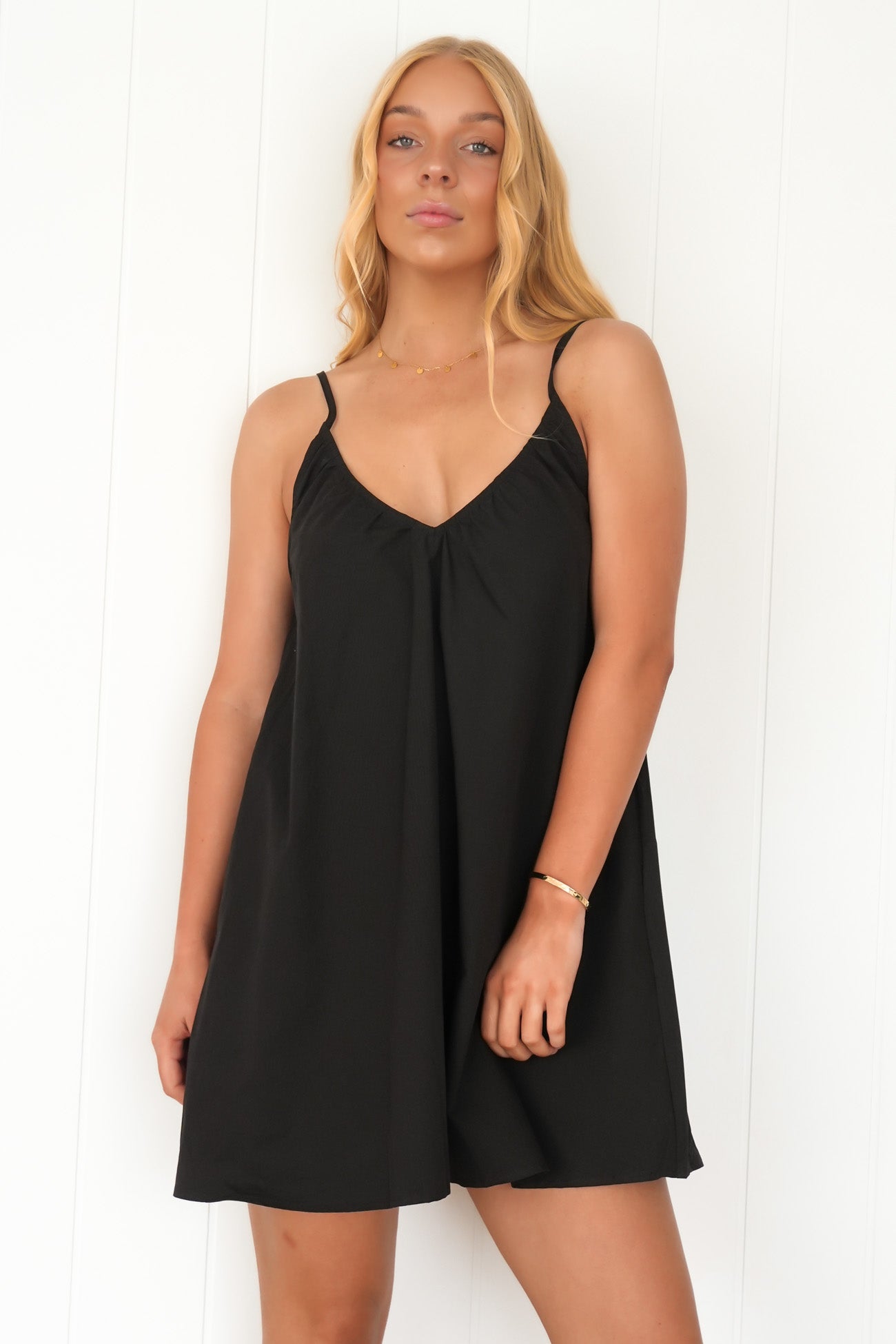 Wrenley Mini Dress Black