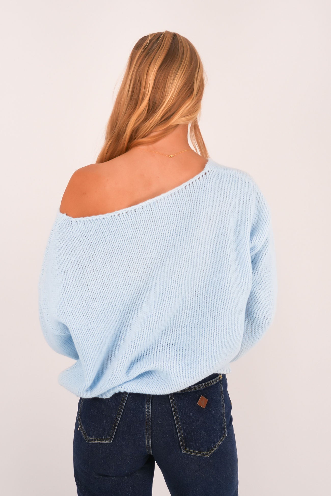 Yale Knit Blue