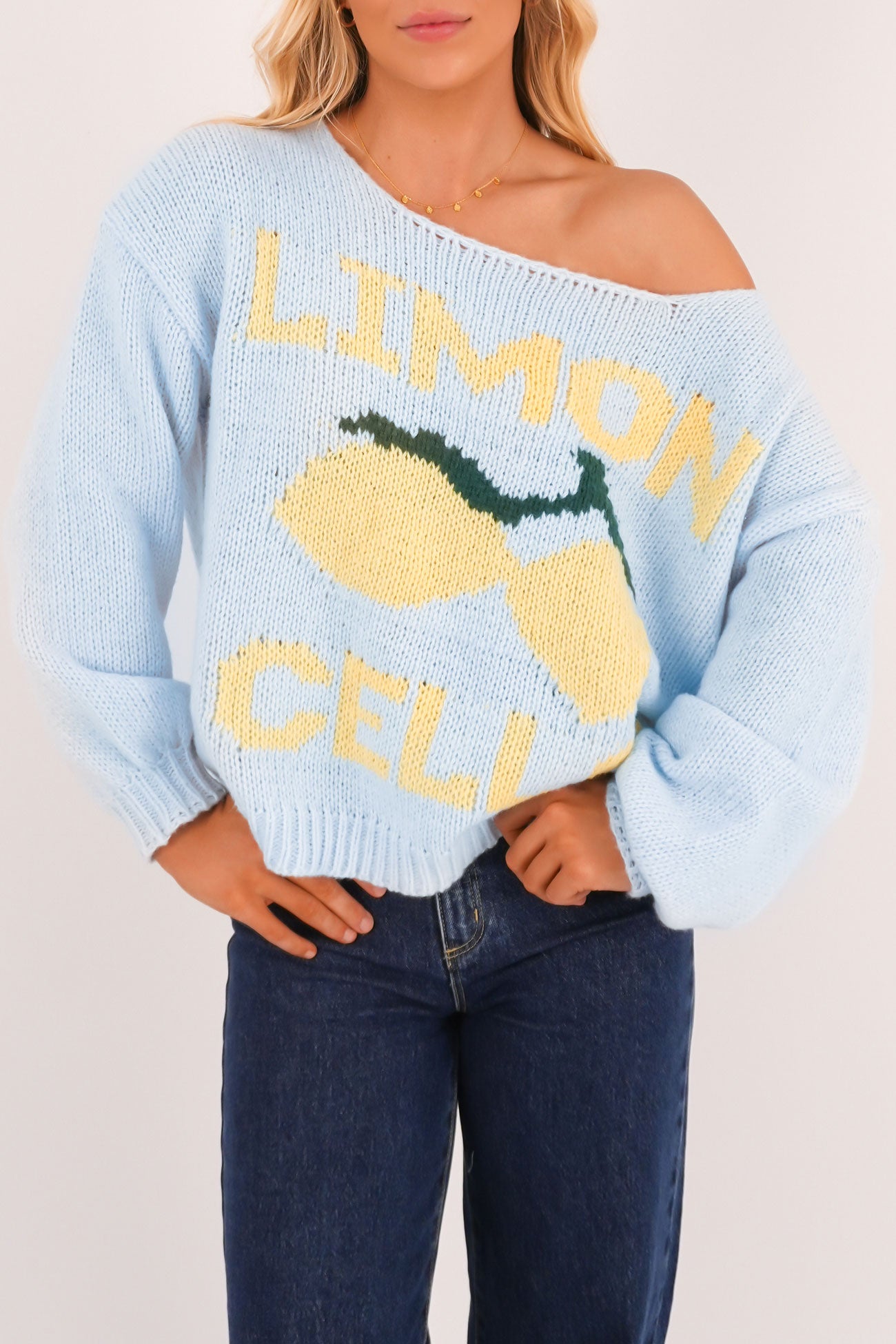 Yale Knit Blue