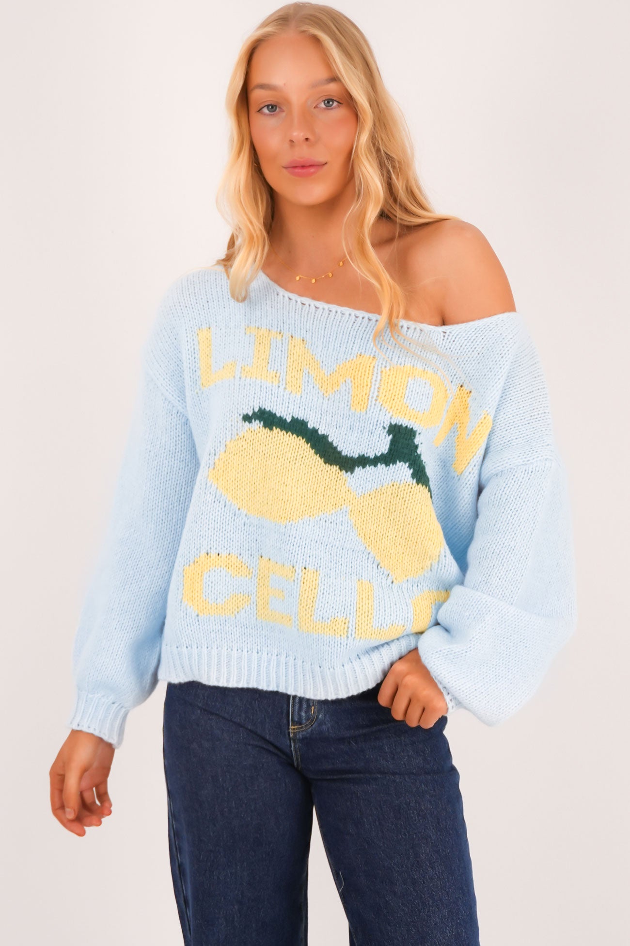 Yale Knit Blue
