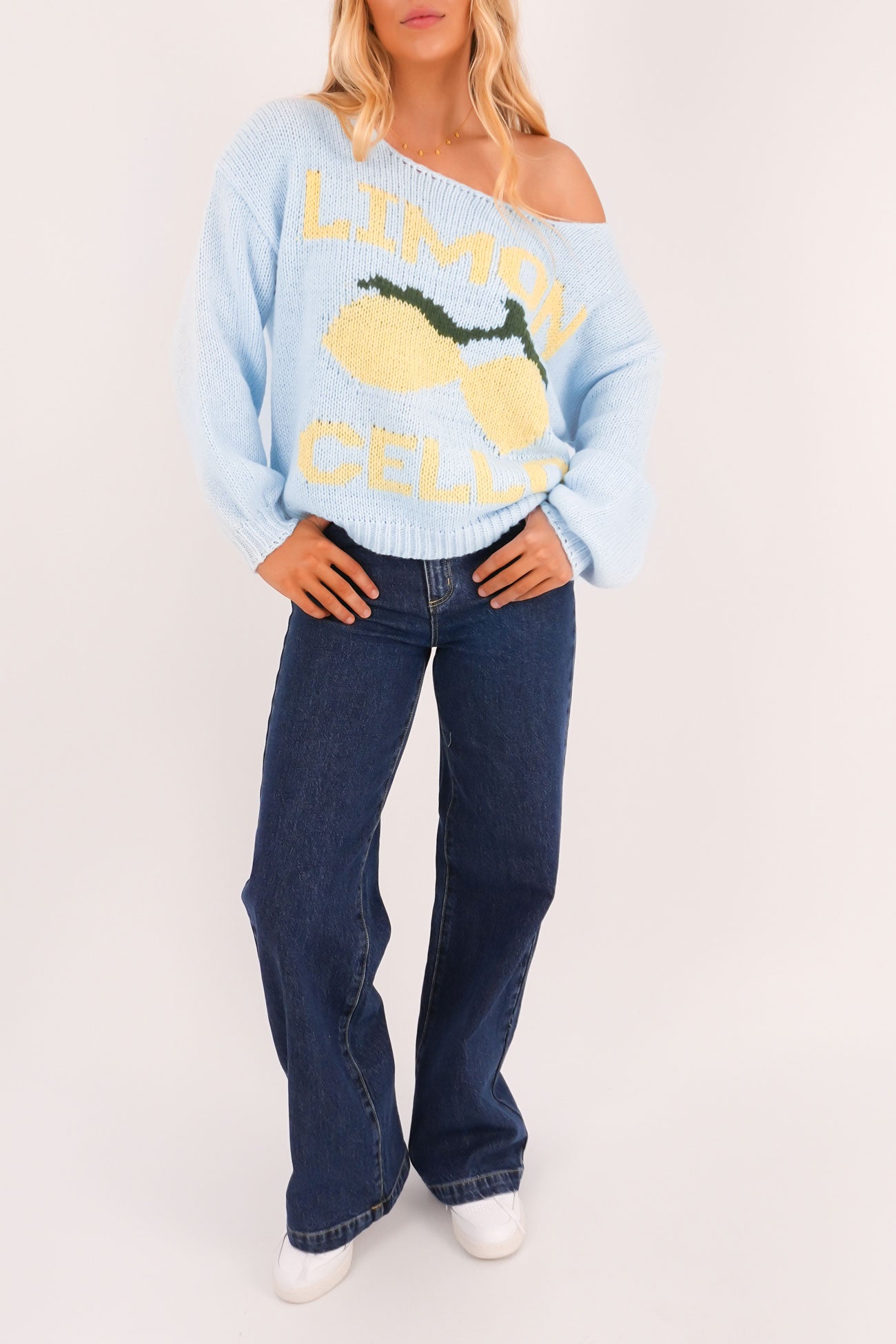 Yale Knit Blue