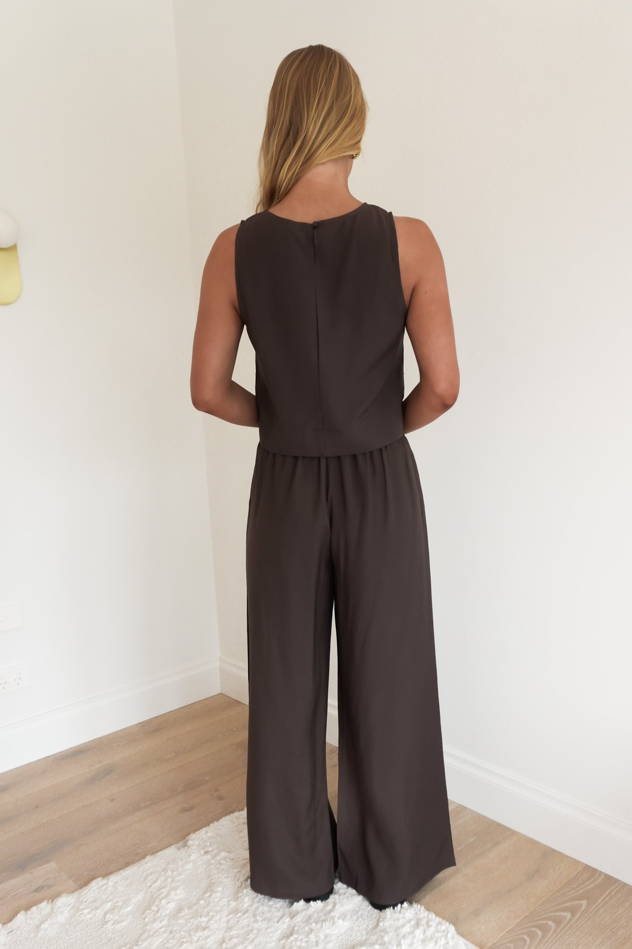 Yasmina Pant Brown