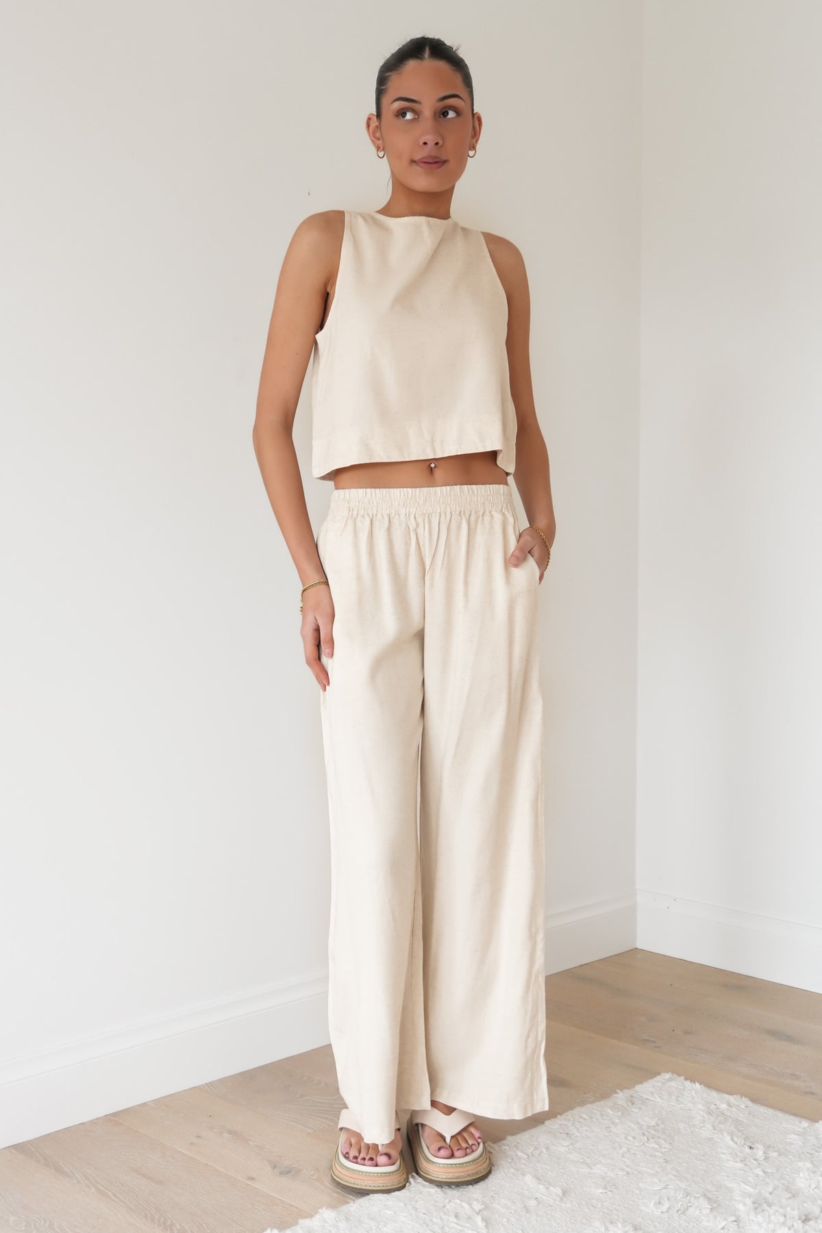 Yasmina Top Beige