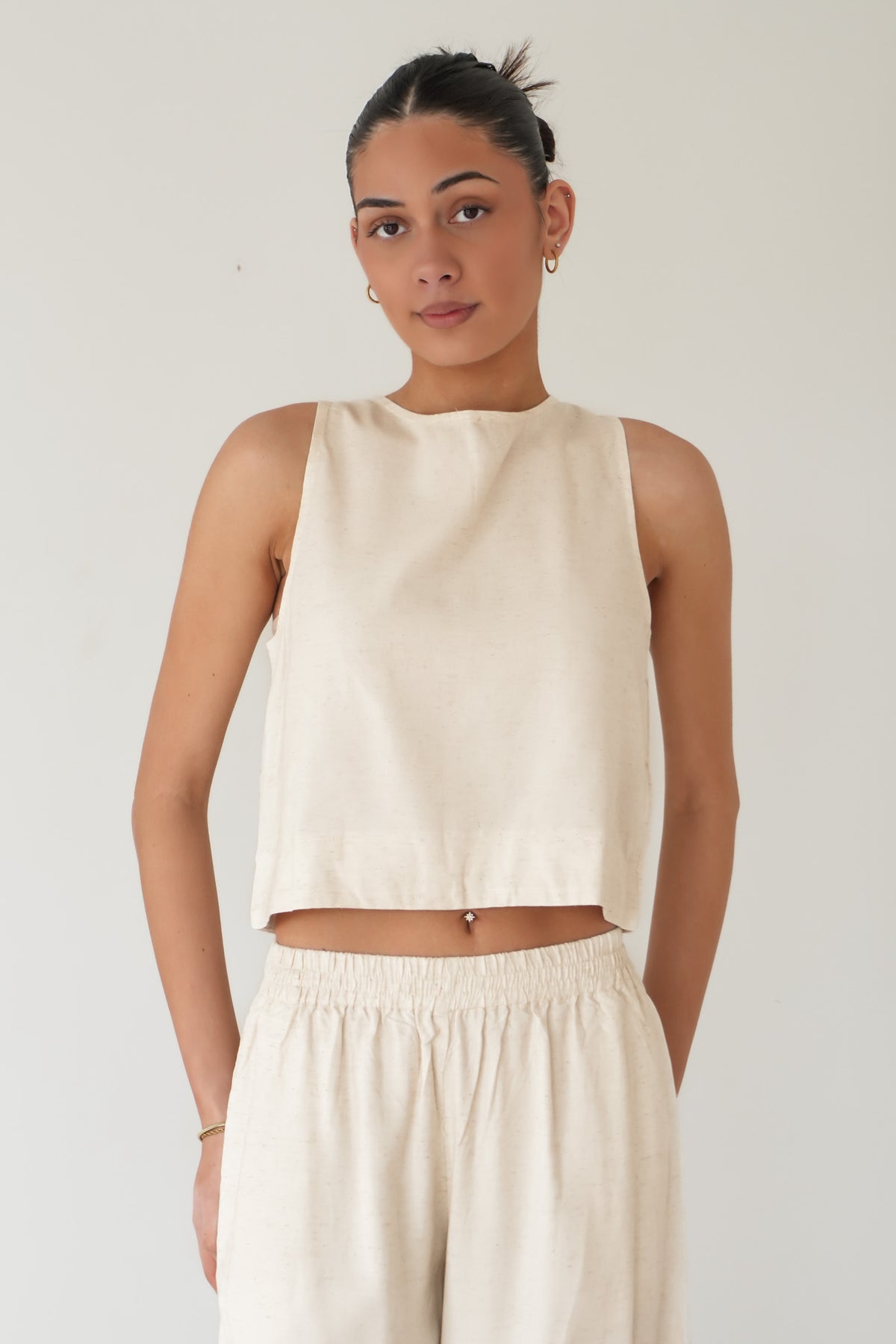 Yasmina Top Beige