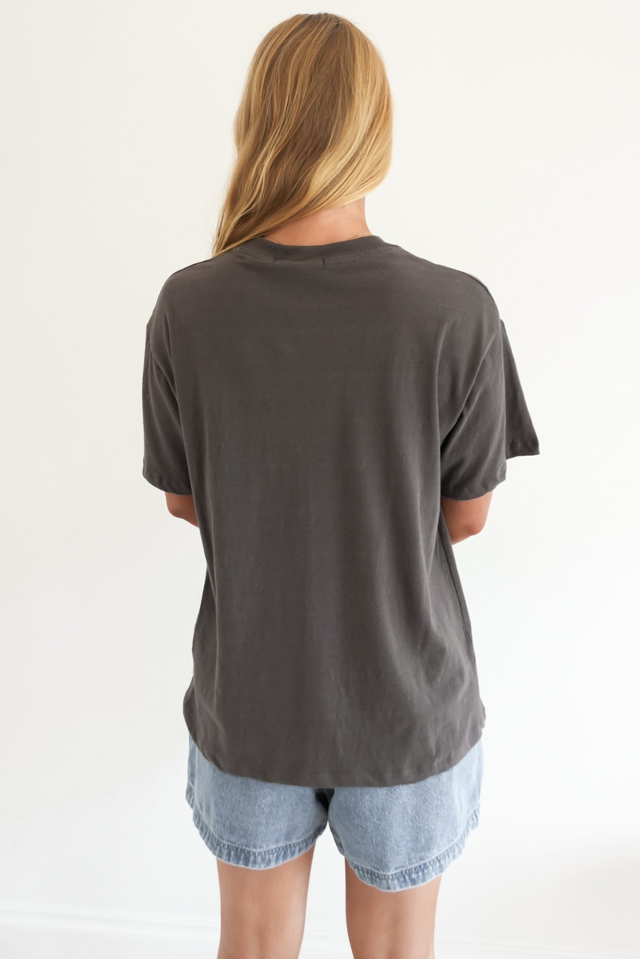 Yellowstone Relaxed Tee Charcoal