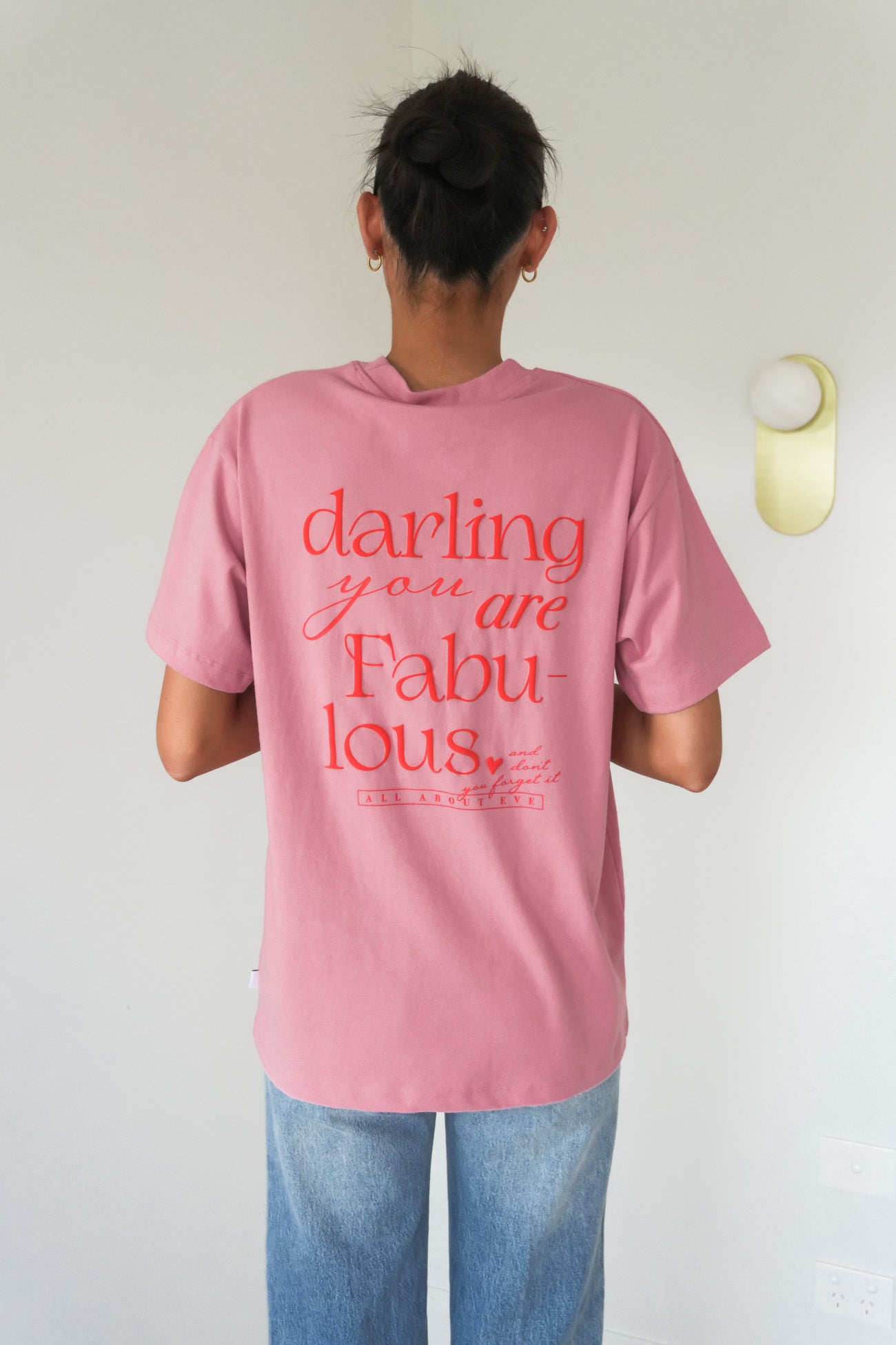 You Are Fabulous Relaxed Tee Orchid