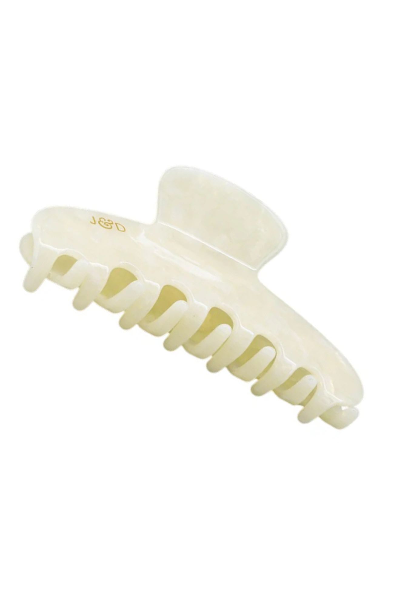 Yoyo Hair Clip Cream