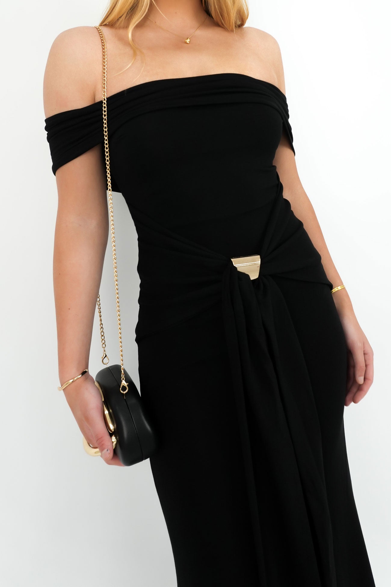 Yulissa Maxi Dress Black