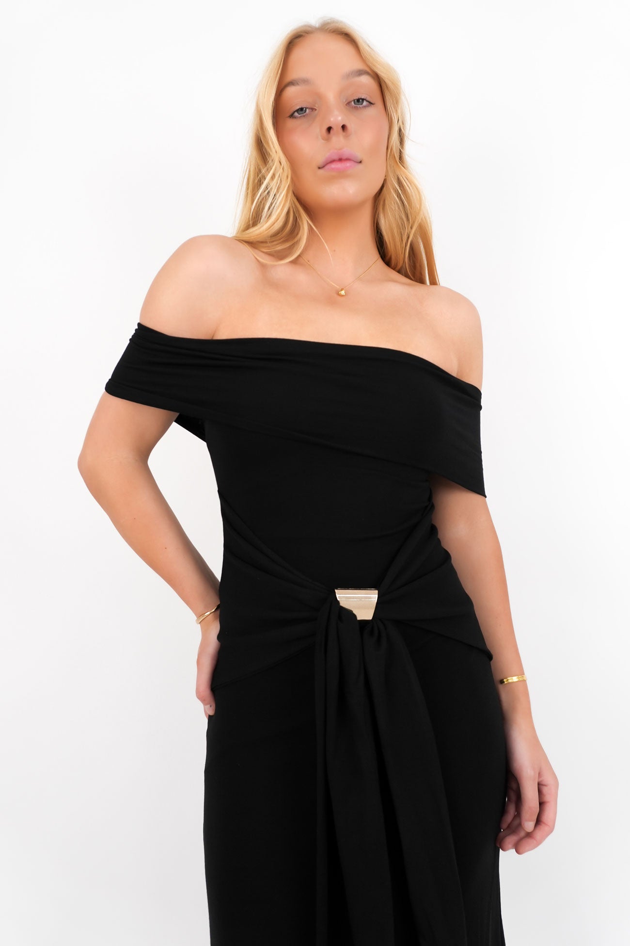 Yulissa Maxi Dress Black