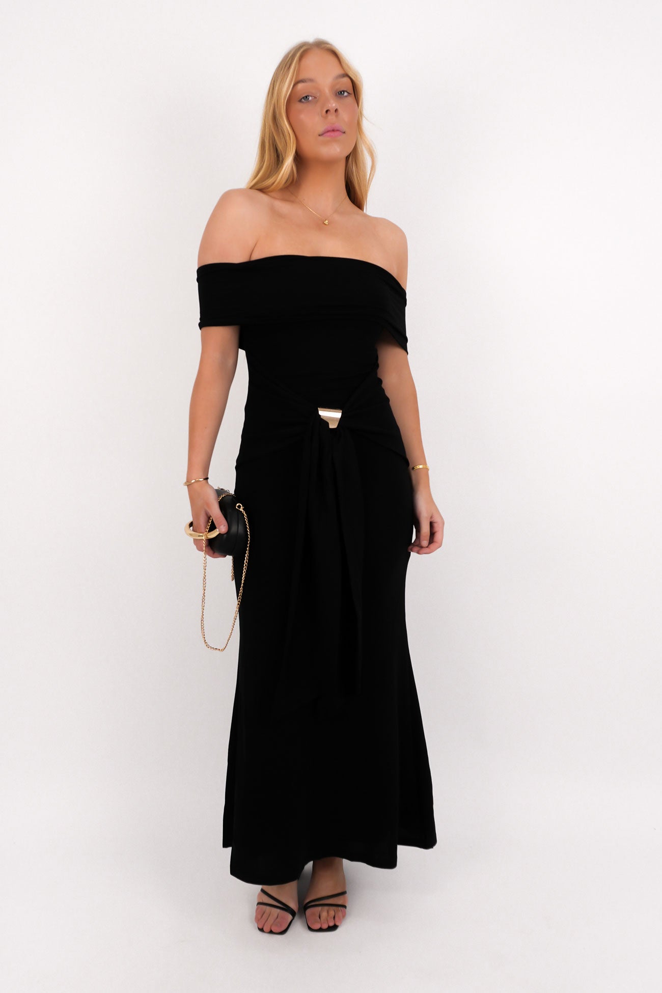 Yulissa Maxi Dress Black