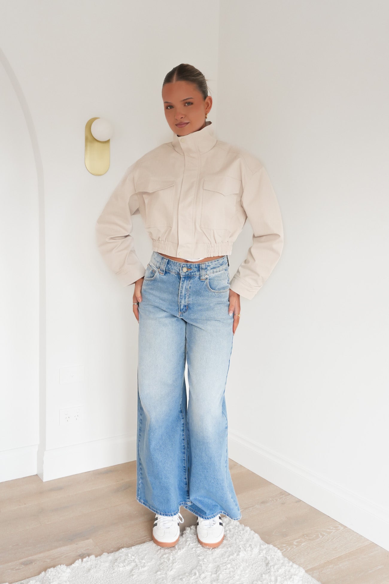 Zarline Jacket Beige