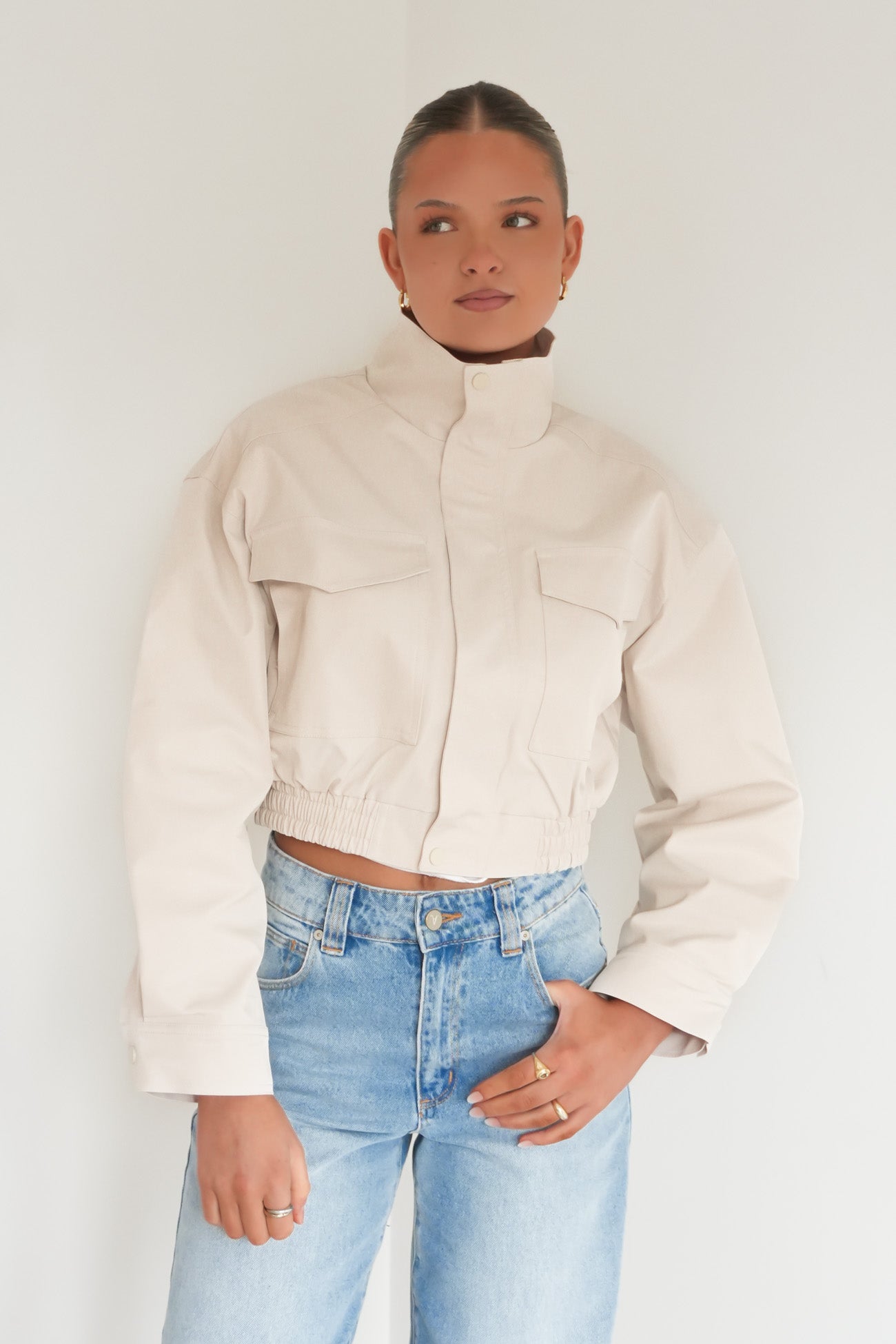 Zarline Jacket Beige