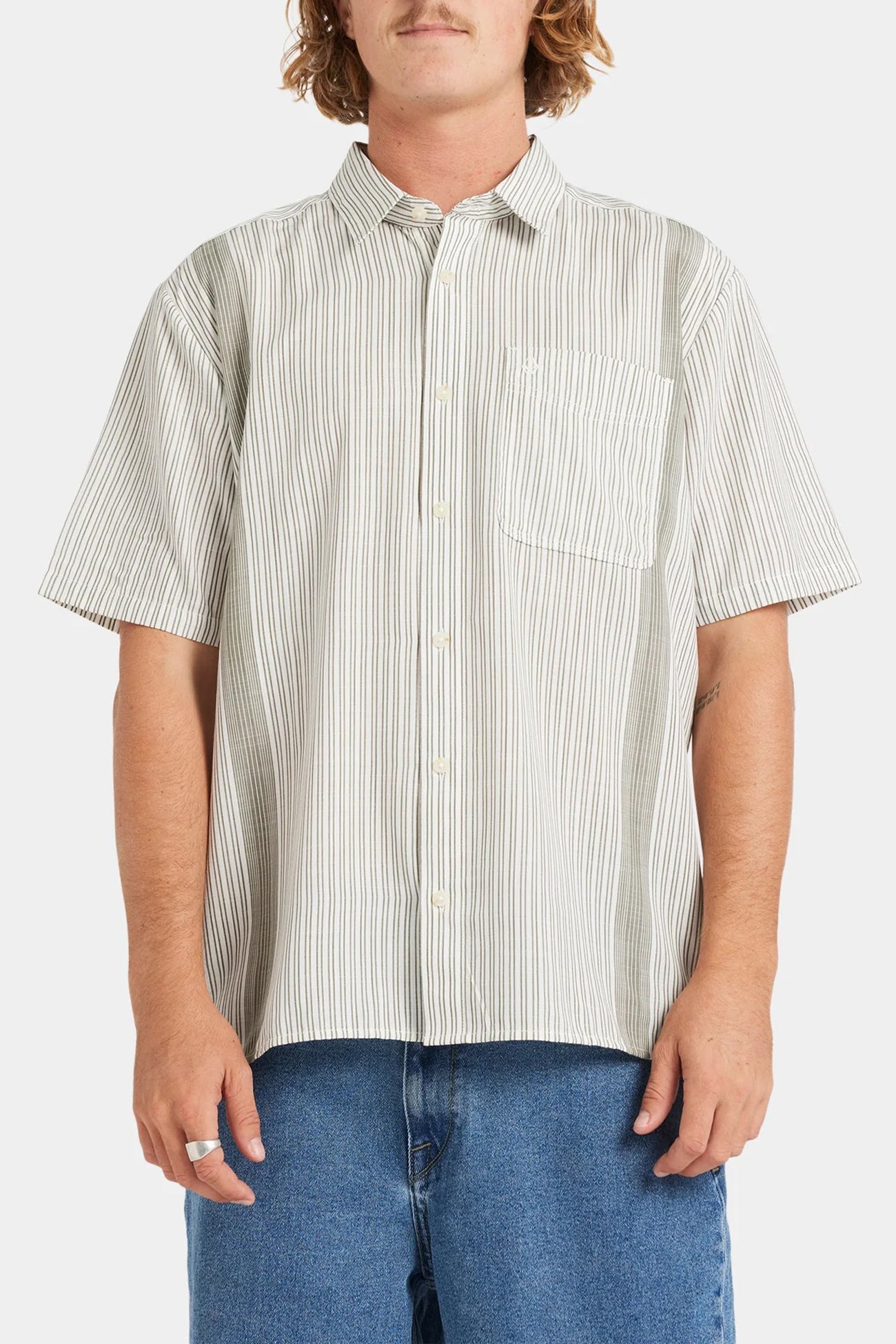 Irving Short Sleeve Shirt Off White