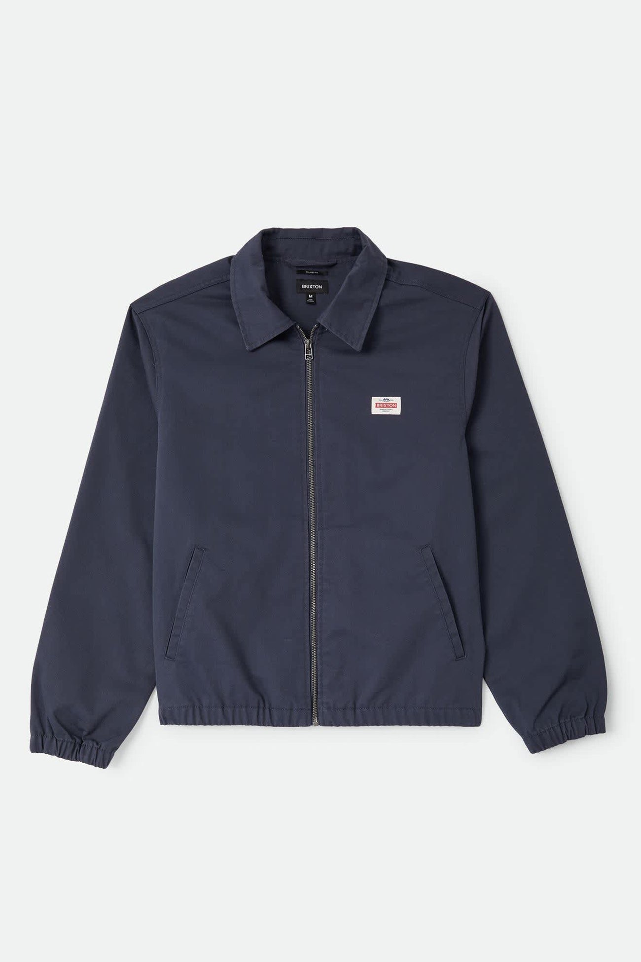 Trademark Light Weight Garage Zip Jacket Washed Navy