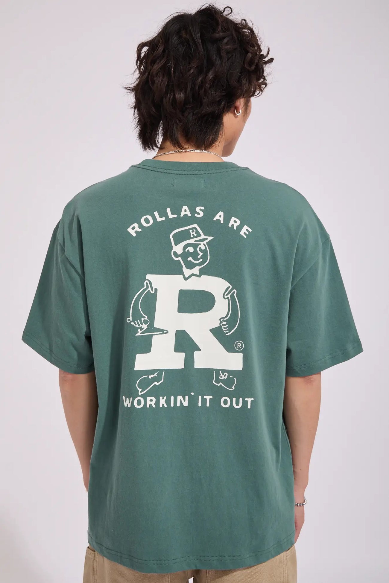 Ezy Works Tee Forest Off White