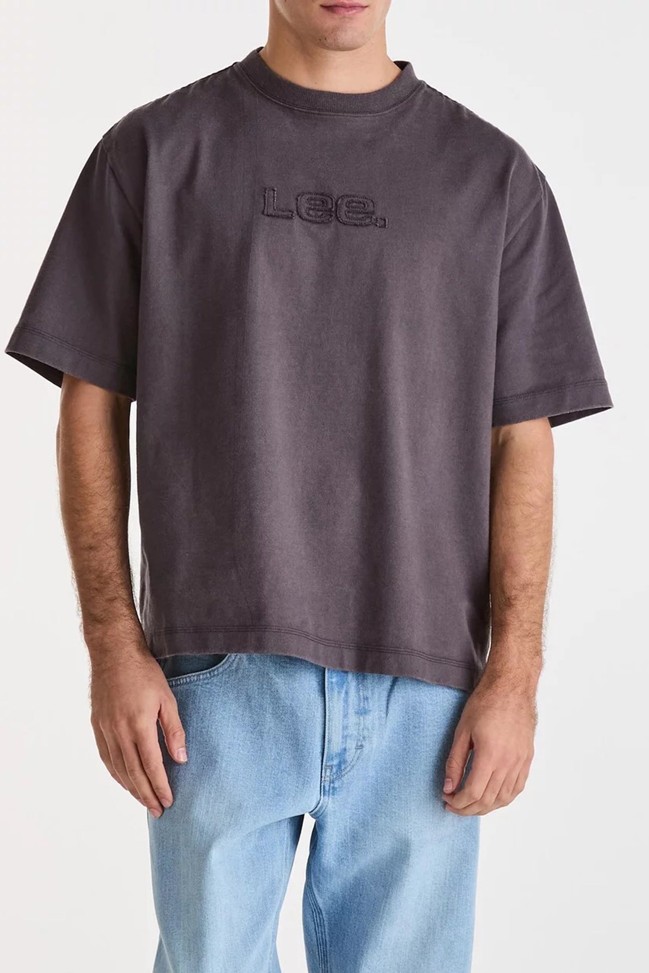 Applique Boxcut Tee Midnight