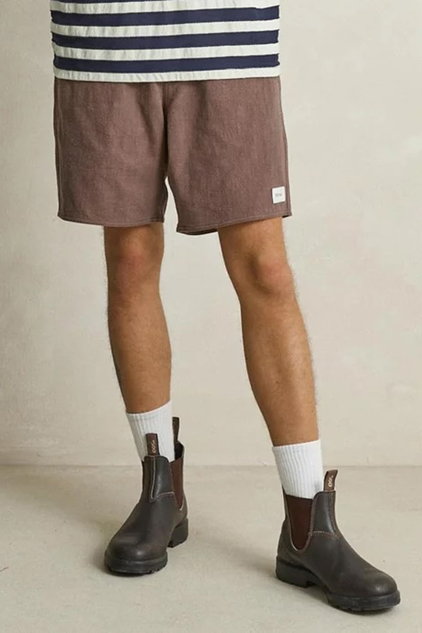 Textured Linen Jam Chocolate