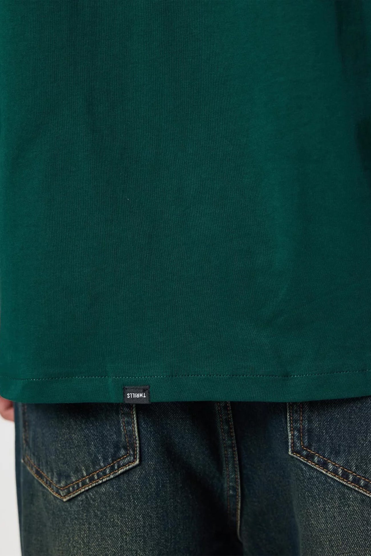 Minimal Thrills Merch Tee Varsity Green
