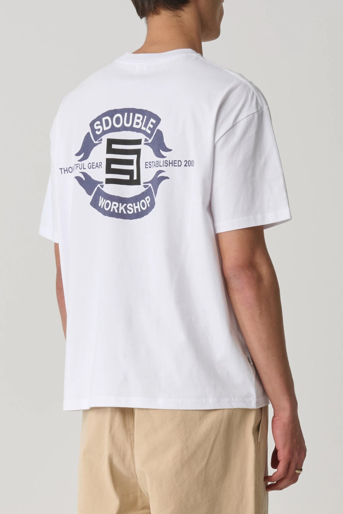 Banners Short Sleeve Tee White