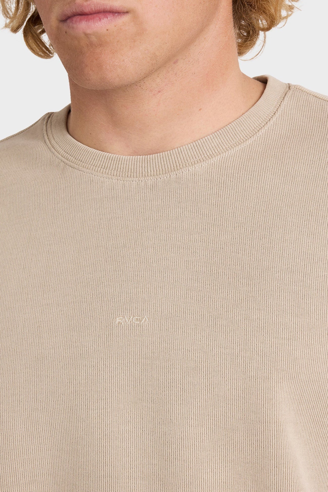Little RVCA Crew Light Khaki