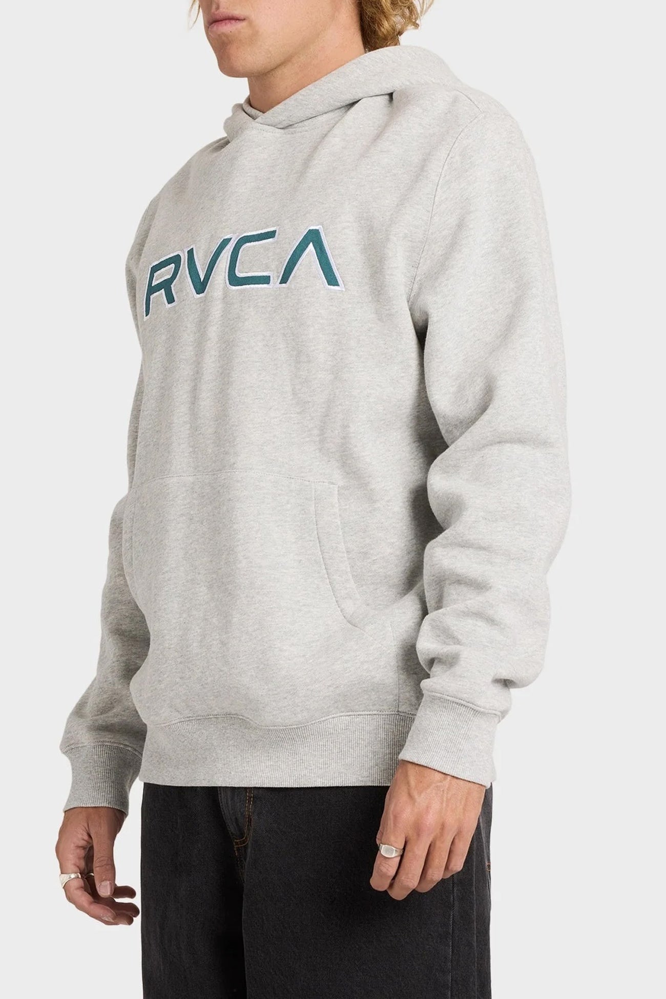 RVCA Hood Heather Grey