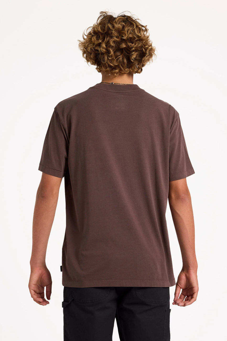RVCA Unflipped Short Sleeve Mocha