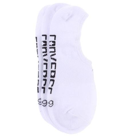 Invisible Sock 3 Pack White Converse - Jean Jail