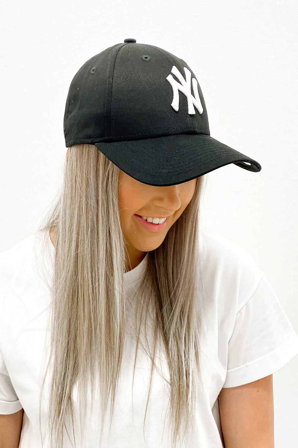 Ladies new york yankees sales cap
