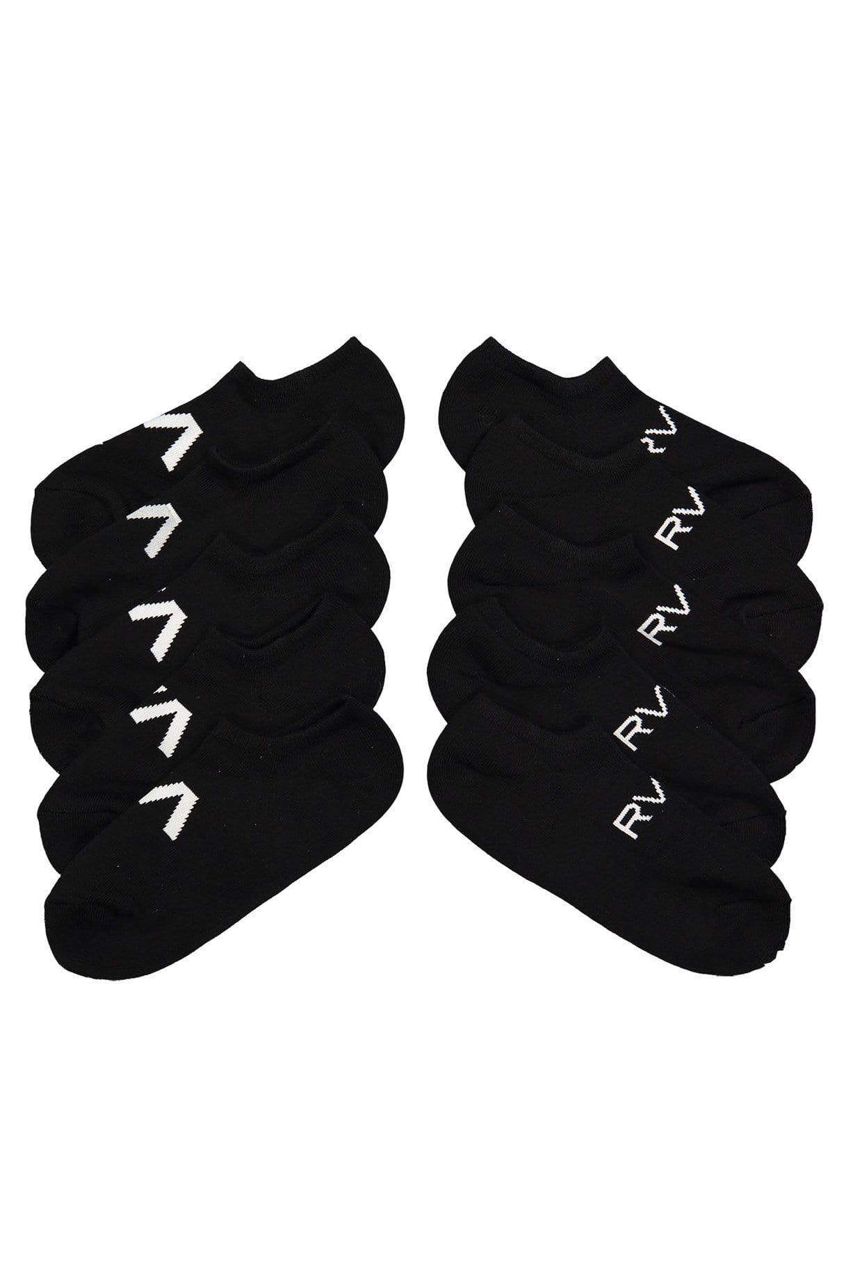 Transfer Sock III 5 Pack Black RVCA - Jean Jail