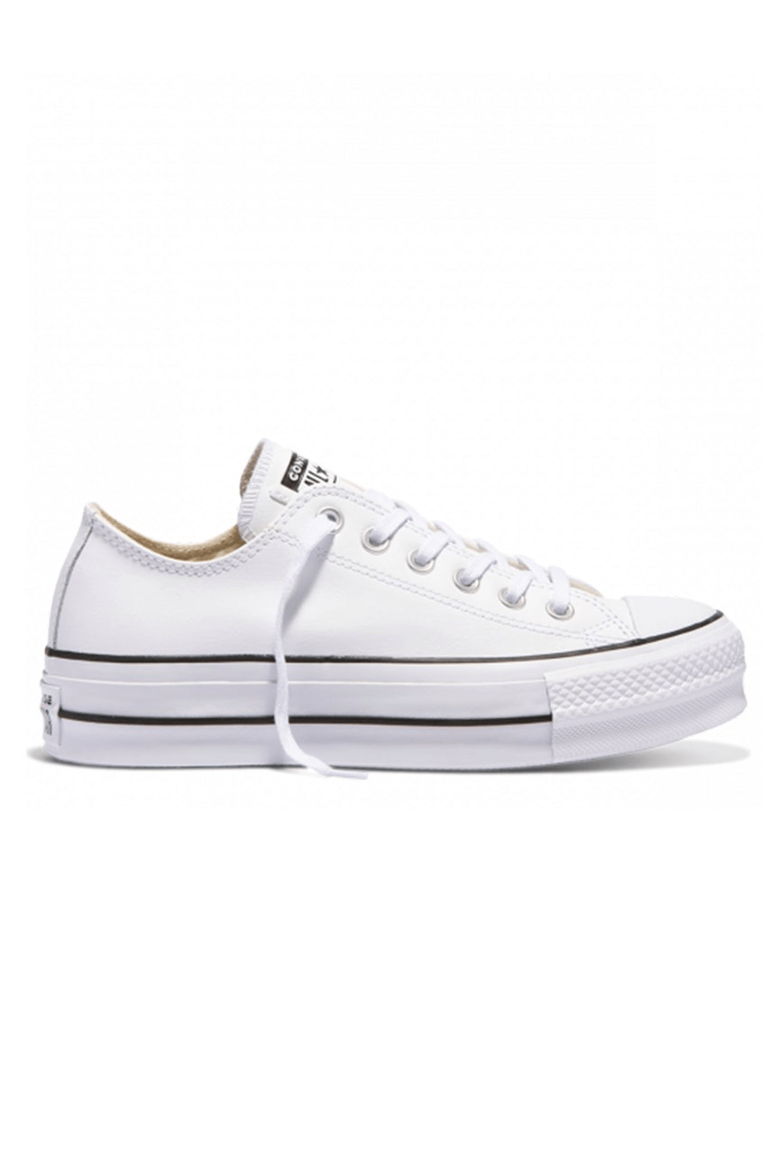 Converse chuck taylor all star lift clean leather low top on sale