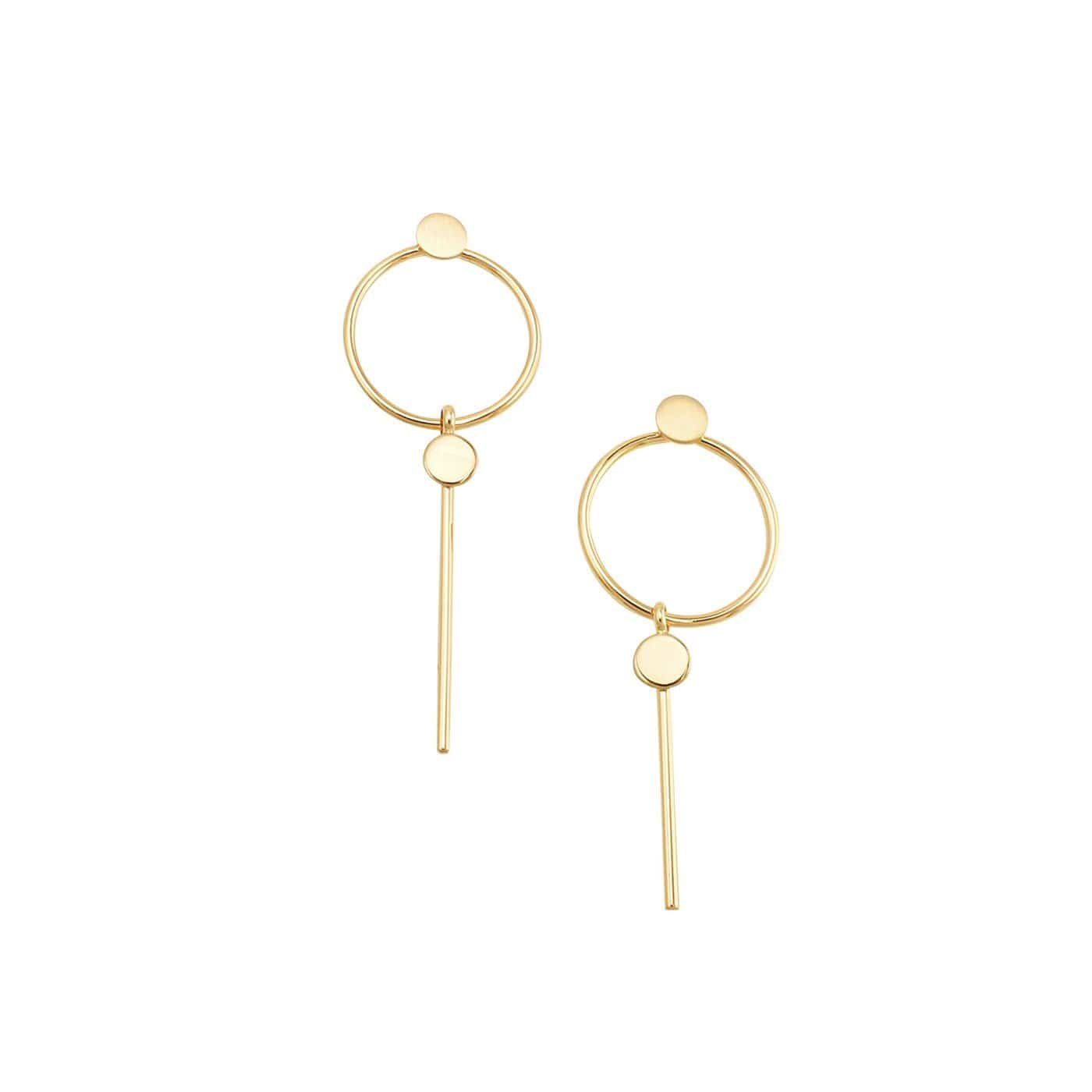Miranda Earrings Gold Jolie & Deen - Jean Jail