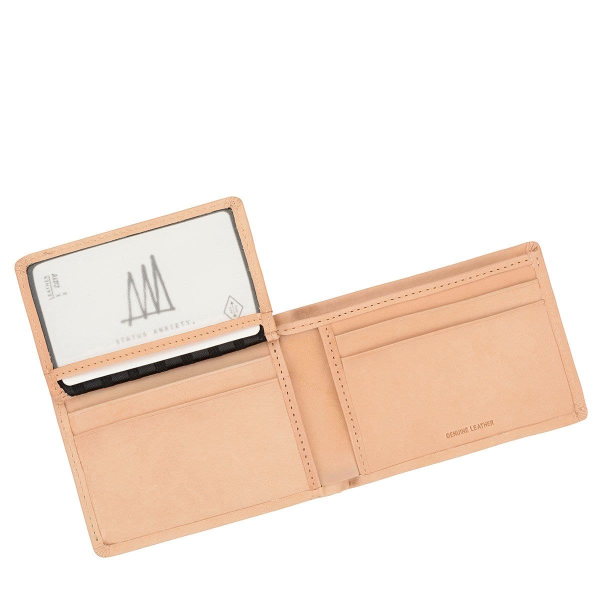 Jonah Wallet Tan Status Anxiety - Jean Jail