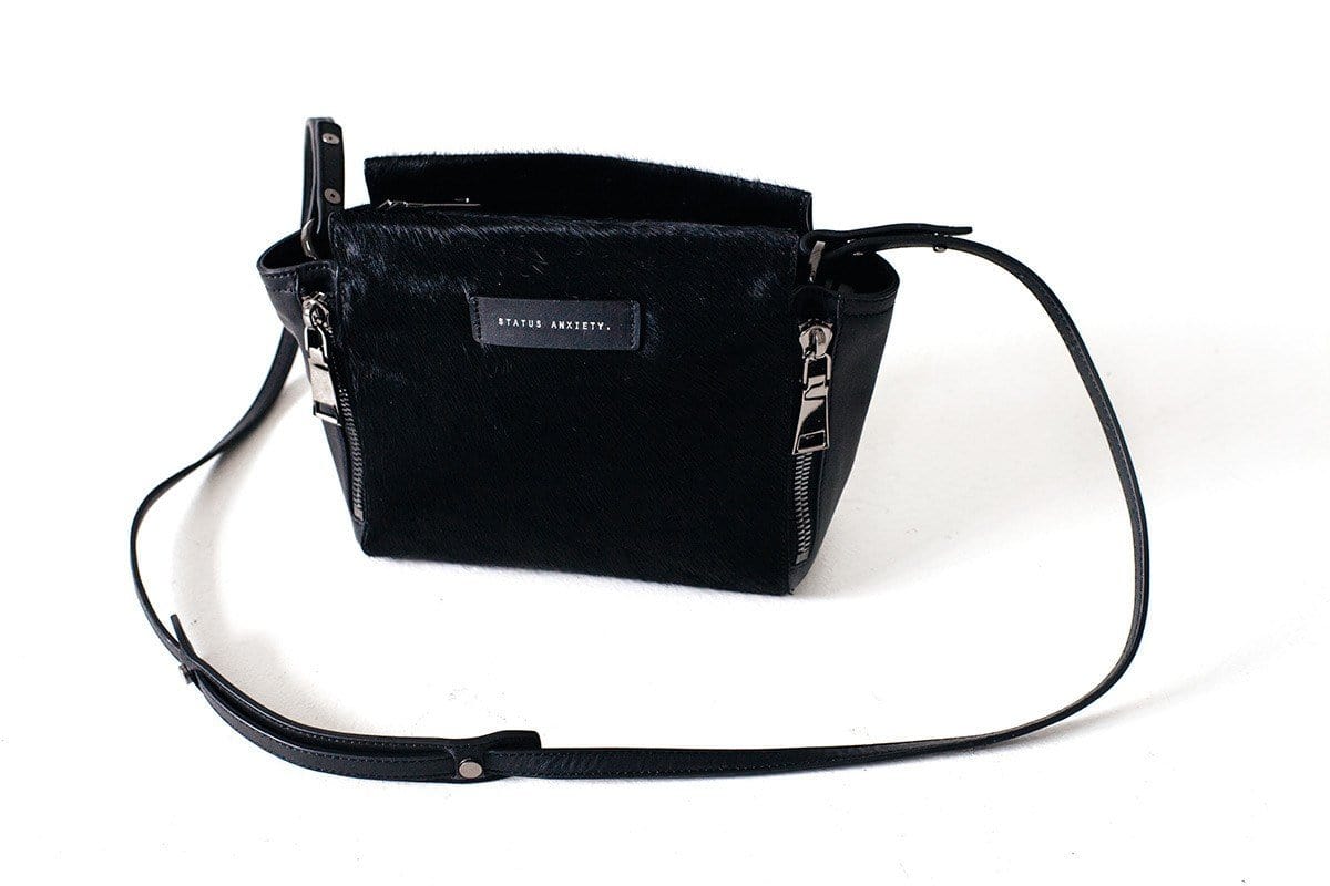 The Ascendants Bag Black Black Fur Status Anxiety - Jean Jail